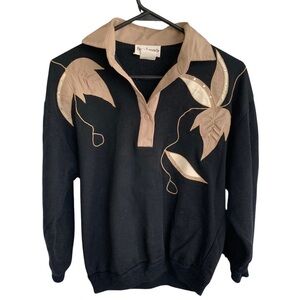 Vintage 80s 90s Women’s Top Pierre Lamont’s Size Small